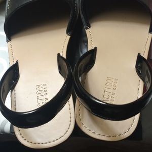 Kenneth Cole brand-new sling back blk sandal 8 1/2